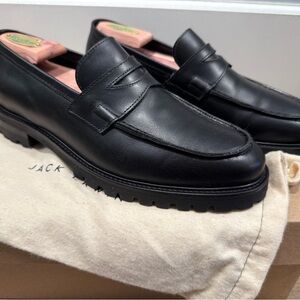 Jack Erwin Isla Lug Sole Loafer, W size 9.5